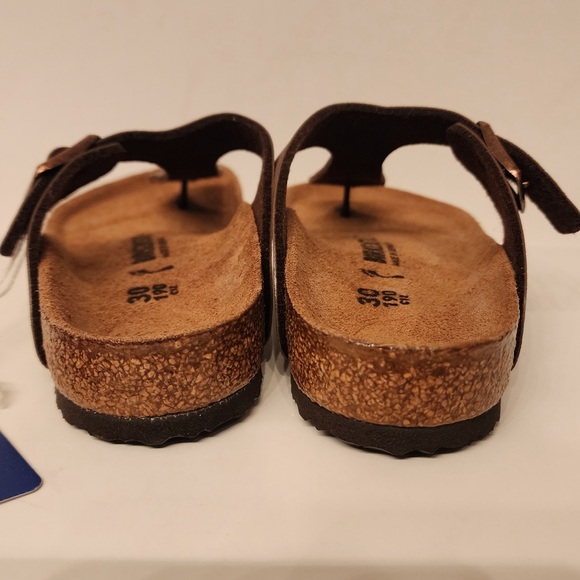 Birkenstock Gizeh Kids Mocca Brown Sandals Size 30 12-12.5 - Picture 5 of 10